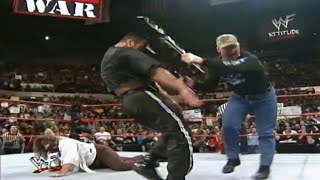 Stone Cold Returns amp Helps Mankind Win The WWF Championship Raw 19990104 [upl. by Dnomhcir]