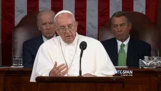 Pope Francis addresses Joint Session of Congress – FULL SPEECH CSPAN [upl. by Libbna201]