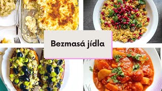 4x Jednoduché Recepty na Jídlo bez Masa  na oběd i večeři [upl. by Missy]