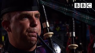 The Massed Pipes and Drums  Edinburgh Military Tattoo  BBC [upl. by Arch]