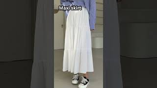 Types of skirts and their names  aestheticdress aesthetic fyp subscribe foryoupage [upl. by Ardnaxila]