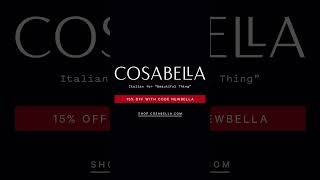 Cosabella  Luxury Lingerie for the Modern Woman [upl. by Arabella]