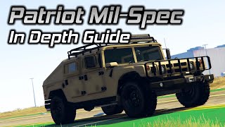 GTA Online Patriot Mil Spec In Depth Guide The Nightshark Replacement [upl. by Charie]