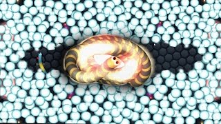 WORLDS BEST SLITHERIO SERVER  Slitherio High Score Top Player Gameplay TEAMING IN SLITHER [upl. by Hadsall]