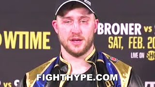 OTTO WALLIN POSTFIGHT AFTER BEATING BREAZEALE PUTS TYSON FURY amp JOSHUA ON quotREADY FOR ITquot NOTICE [upl. by Orelia]