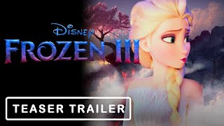 Frozen 3 2024  Teaser Trailer Disney Animation  Idina Menzel Kristen Bell Movie HD [upl. by Inalak]