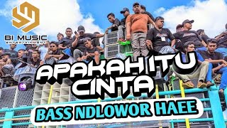 Dj Apakah Itu Cinta bass horeg  Official Music Video  DJ Bangdi [upl. by Anelak]