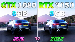 GTX 1080 vs RTX 3050  Test in 10 Games [upl. by Ardel961]