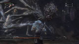 Bloodborne  Kos Parasite vs Defiled Amygdala No Healing [upl. by Eednam649]