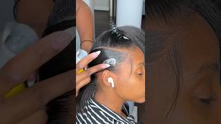 Want to learn ☝🏾☝🏾 the deets on this Sleek Ponytail  Detailed Tutorial on My Channel NOW [upl. by Rustie]