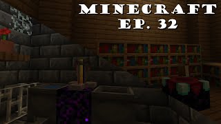 Preparing for Wizard Time  Lets Play Minecraft Episode 32 [upl. by Sigismundo]