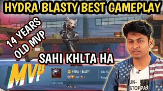 14 YEARS OLD HYDRA BLASTY MOST INSANE GAMEPLAY FT DYNAMO GAMING  PUBG MOBILE [upl. by Gally409]