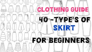 40 Unique Skirt Designs Every Beginner Must Learnquot [upl. by Hseham]