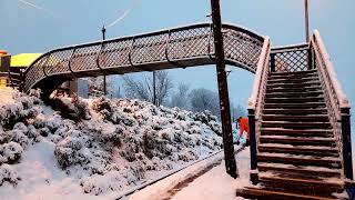 Rannoch Railway Station In The Snow on Friday 30th December 2022 [upl. by Ferguson]