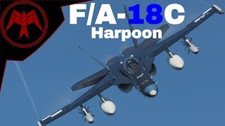 DCS FA18C Hornet AGM84D Harpoon Tutorial [upl. by Marco]