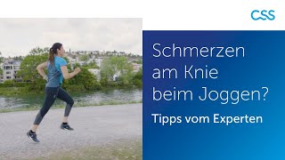 Joggen ohne Knieschmerzen Tipps vom Experten [upl. by Eeneg219]