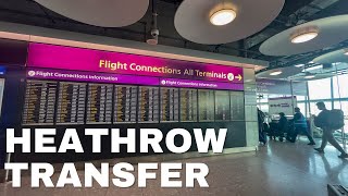 London Heathrow Transfer from Terminal 5 to Terminal 3  Travel Vlog [upl. by O'Doneven]