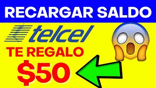 Como RECARGAR SALDO TELCEL 2024 Por INTERNET Facil y RAPIDO GRATIS 50🔥😎 [upl. by Elyn]