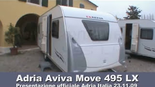 Caravan Adria Aviva Move 495 LX [upl. by Anurb410]