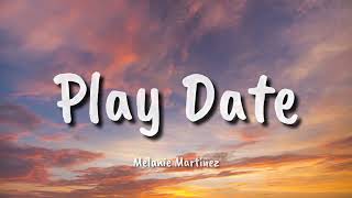 Play Date  Melanie Martinez KARAOKE PIANO  MALE KEY [upl. by Iral]