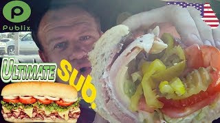 Publix ☆ULTIMATE DELI SUBMARINE SANDWICH☆ Food Review [upl. by Peregrine913]