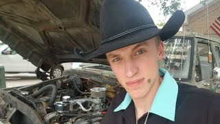 Driveline Noise How To Diagnose A Bad Clunk 1974 Ford F250 Ranger SuperCab 49 300 I6 [upl. by Annelak]