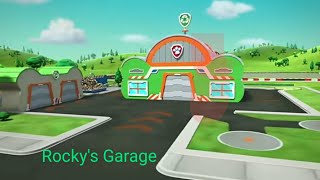 PAW Patrol  Rockys Garage Intro  Mini Series [upl. by Rockey712]