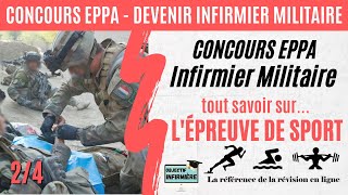 EPPA Epreuve Sportive Concours infirmier militaire 24 Série Réussir le concours EPPA [upl. by Hcone]