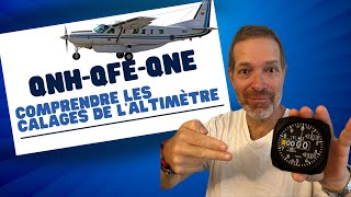 QFE QNH QNE comprendre les calages de laltimètre [upl. by Sherilyn167]