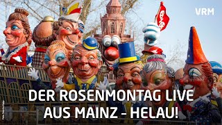 Der Rosenmontag live aus Mainz Helau [upl. by Atteynot377]