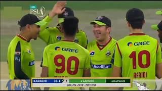 Mustafizur Rahman best balling in PSL 2018  The Fizz cutter vs Karachi Batsman in PSL [upl. by Nitfa]