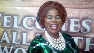 ISHOLA OGUNSOLA WIFE AYONI REVEALS THE SECRET OF HER SUCCESS OVER 40 YEARS ON STAGE [upl. by Ollopa]