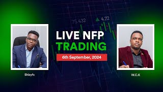 NFP LIVE TRADING SESSION [upl. by Ynad]