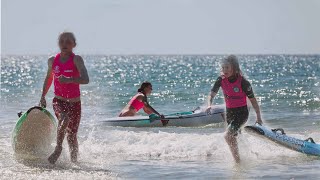 Learning New Skills  Woolgoolga SLSC Nipper Clinic [upl. by Navinod508]