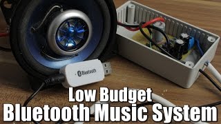 Make your own Low Budget Bluetooth Music System  OpAmp [upl. by Terrilyn496]