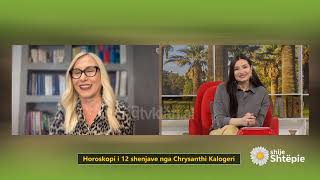 Shije Shtëpie  Chrysanthi Kalogeri Parashikimi për 12 shenjat kujdes datën 25  Tv Klan [upl. by Anigue534]