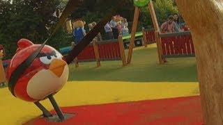 Angry Birds theme park opens in UK [upl. by Damali]