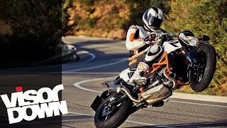 KTM 690 Duke  690 Duke R Review Road Test  Visordown Motorcycle Reviews [upl. by Jaclyn425]