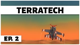 TerraTech  Ep 2  Fly the Abandonded Plane  Lets Play [upl. by Dedra]