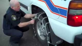 Safety First 8 Steps to Installing Winter Tire Chains [upl. by Feodora505]