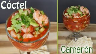 Cóctel de Camarón  Receta  Mi Cocina Rápida [upl. by Kimmie778]