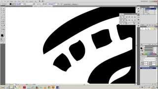 Tutorial serigrafia  Vectorizado automatico photoshop e illustrator [upl. by Randie]