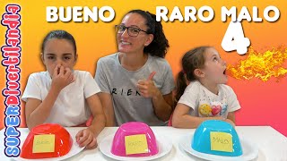 BUENO RARO o MALO 4 😰 SUPERDivertilandia con Andrea Irene y Raquel [upl. by Eillah598]