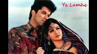 Ye Lamhe Ye Pal Lamhe Movie Lata Hariharan SrideviAnil Kapoor Romantic Evergreen Love songYRF [upl. by Candless]