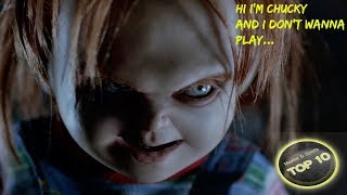 Top 10 Most Brutal Chucky Kills [upl. by Ayanad]