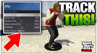 How to Track Collectibles in GTA Online Action Figures  More [upl. by Cornia]