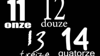 French Numbers 120 Rap Les chiffres et les nombres 120 – Learn French [upl. by Primaveria]