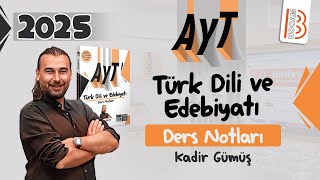 32 AYT Edebiyat  Batı Edebiyatı Akımları 1  Kadir GÜMÜŞ  2025 [upl. by Ide]