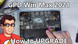 GPD Win Max 2021  How To Upgrade Your Win Max to 2021 Edition [upl. by Tadd633]