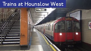 London Underground Piccadilly Line Trains At Hounslow West [upl. by Demodena]